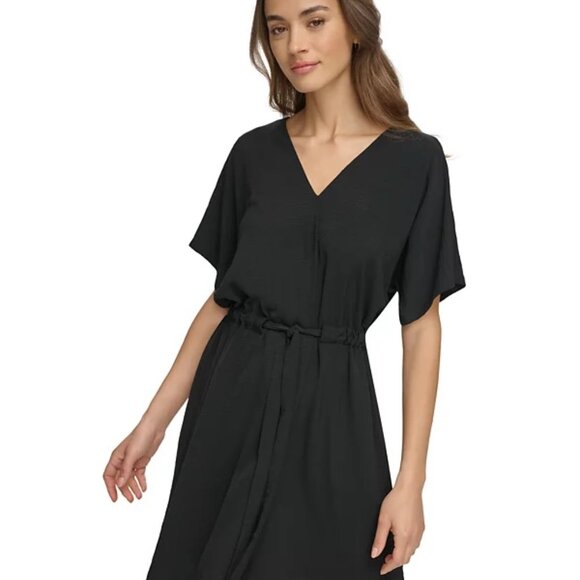 DKNY Tie-Front Dress - Picture 2 of 7